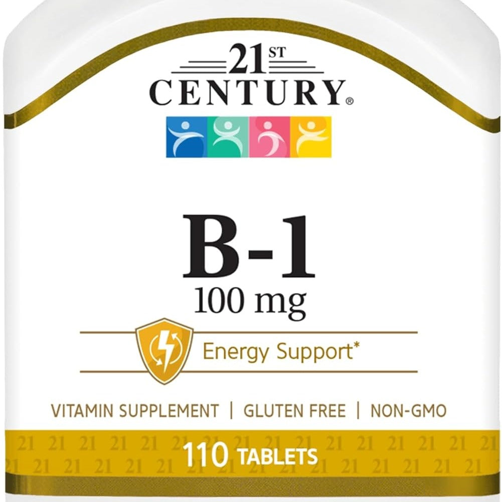 21st Century Vitamin B-1 100mg Tablets (110 Count)