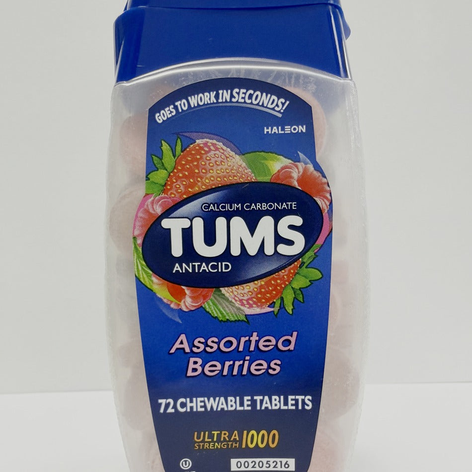 TUMS 什锦浆果味咀嚼片 72 片
