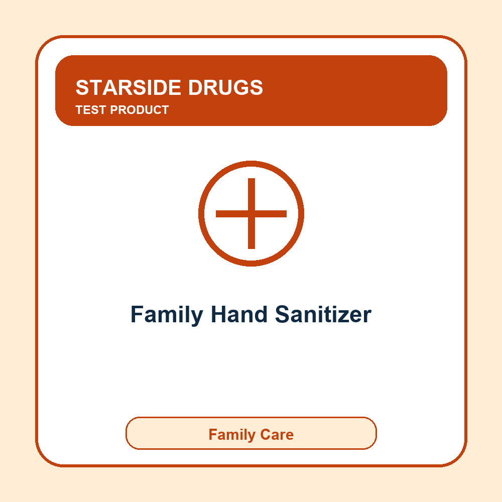 TEST - Family Hand Sanitizer