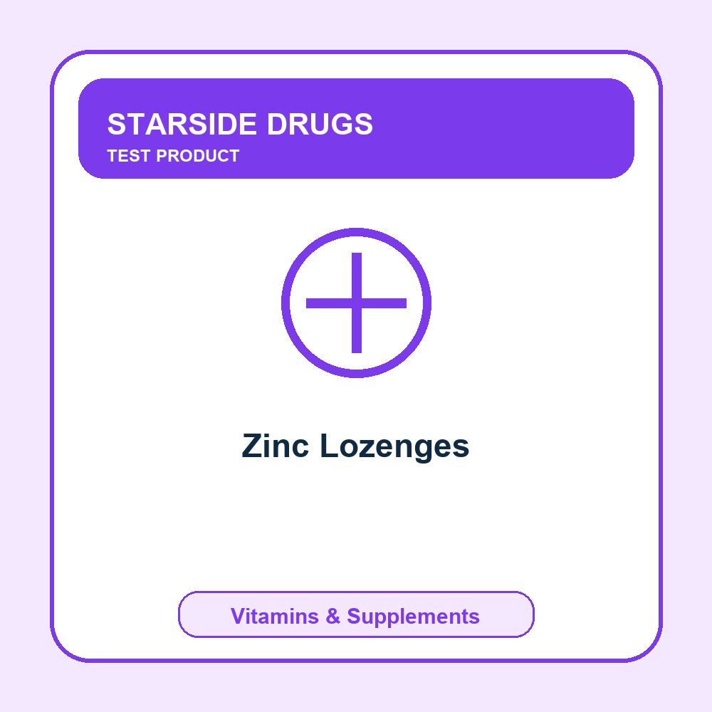 TEST - Zinc Lozenges