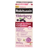 Robitussin Cough & Chest Congestion DM, Children's, Elderberry,4fl oz