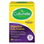 CULTURELLE; PROBIOTICS with Prebiotics 200mg Inulin 80 Caps.