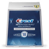 Crest 3D White Professional Effects Whitestrips Teeth Whitening Strips Kit