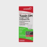 Leader Adult Maximum Strength Tussin DM Cough + Chest Congestion DM 4FL OZ