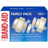 BAND AID SHEER VAR PK ASSORTED 280CT