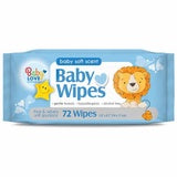 Spunlace Baby Wipes, Alcohol-Free, 72-Ct.