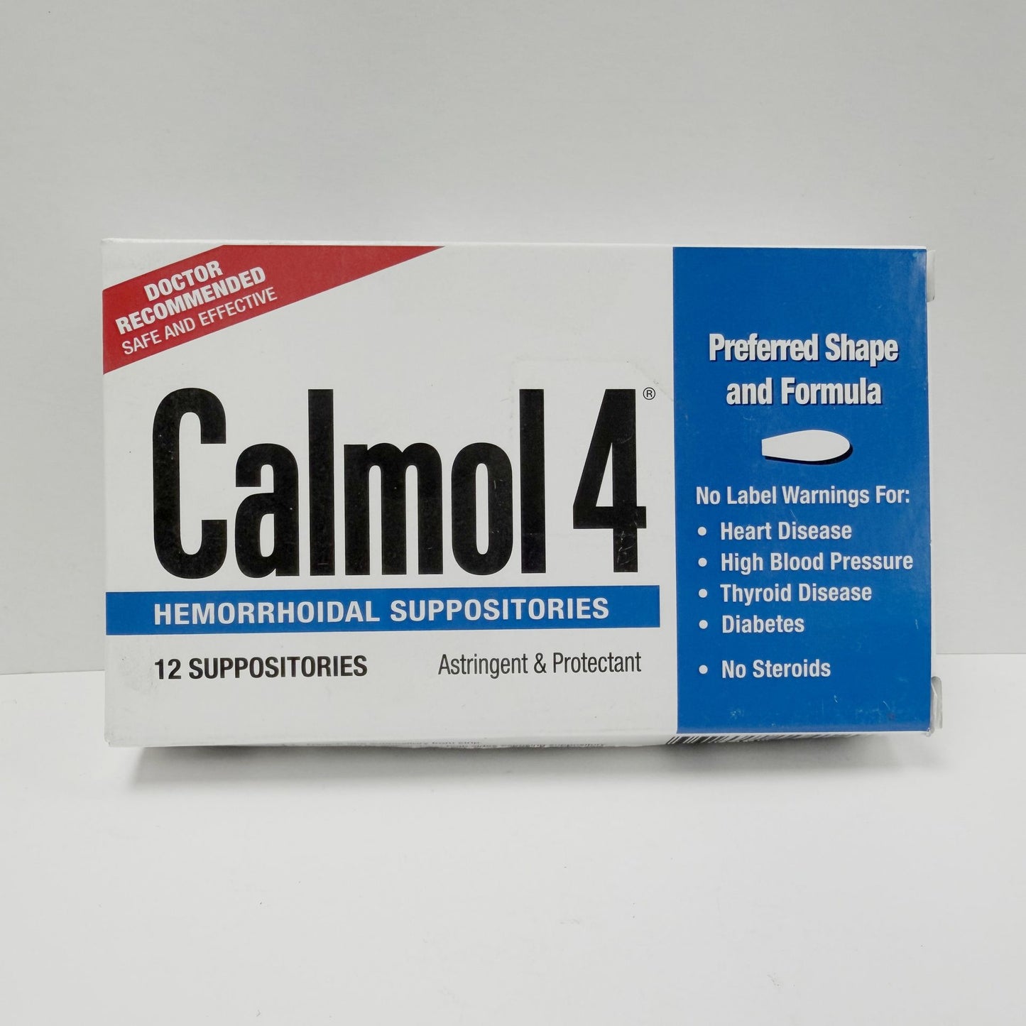 Calmol 4 直肠护理栓剂 12 粒