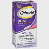 Caltrate 600+D3 Plus Minerals Tablets – 60 TB