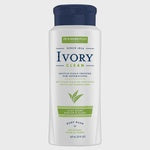 Ivory Scented Body Wash, Aloe 21 oz