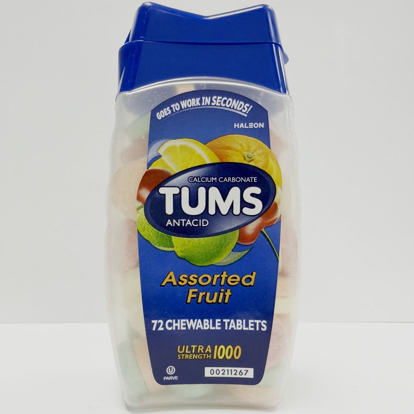 TUMS 什锦浆果味咀嚼片 72 片