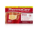 ThermaCare Ingredients for ThermaCare Lower Back & Hip Pain Relief Therapy Heat Wraps, 3 CT