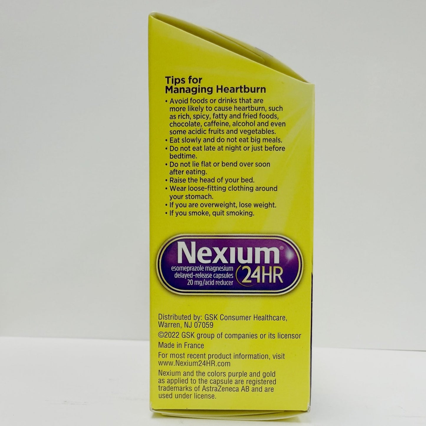 Nexium 24HR Capsules 20mg 28 Count