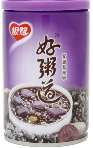 银鹭八宝粥YIN LU PURPLE POTATO PURPLE RICE SWEET PORRIDGE 280G