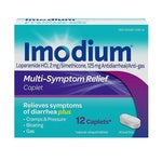 IMODIUM MULTI SYMPTOM RELIEF CAPLETS 12 CT