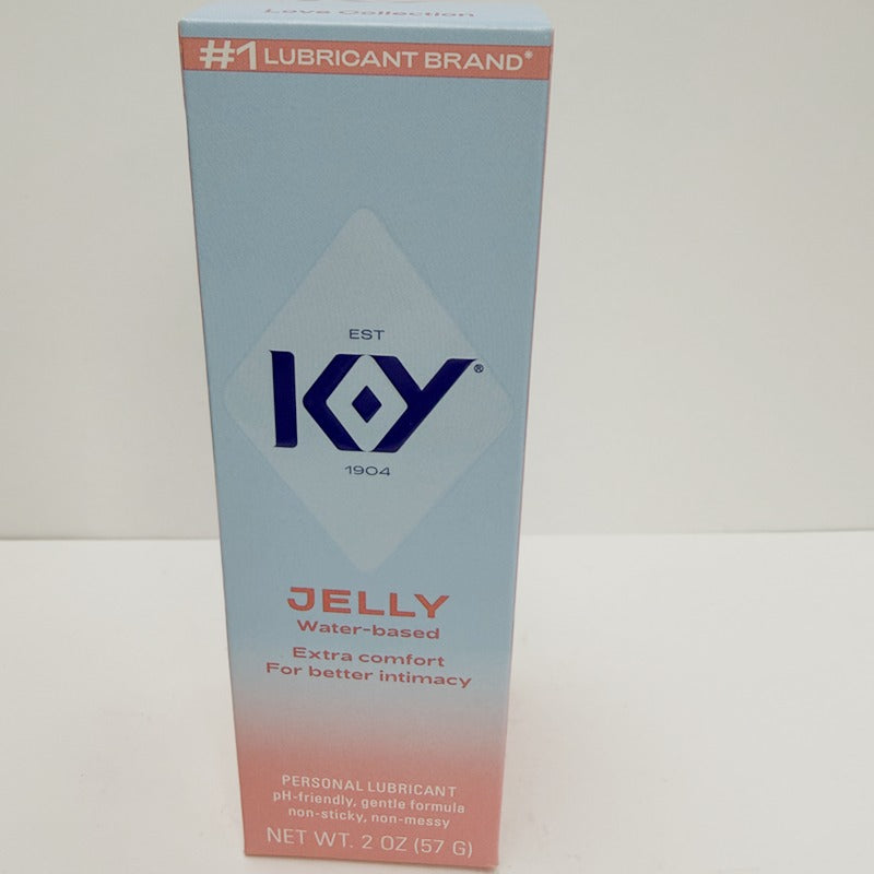 K-Y Jelly Water-Based Intimate Lubricant 2oz (57g)
