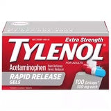 TYLENOL EXTRA STRENGTH 100 GELCAPS