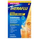 Thera flu Severe Cold Relief Daytime Powder, Honey Ginger, 6 CT