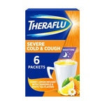 Theraflu Multi-Symptom Severe Cold & Cough Night Honey Lemon & Chamomile Packets 6 ct
