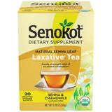 Senokot Natural Senna Leaf Laxative Tea Ingredients 20 bags