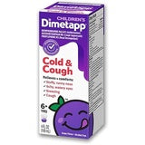 Children's Dimetapp Cough & Cold Relief Liquid - Dextromethorphan - Grape - 4 Fl Oz