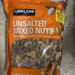 Kirkland Extra Fancy Unsalted Mixed Nuts, 2.5 lbs