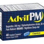 Advil PM Pain Reliever/Nighttime Sleep-Aid Coated Caplets - 40 CT