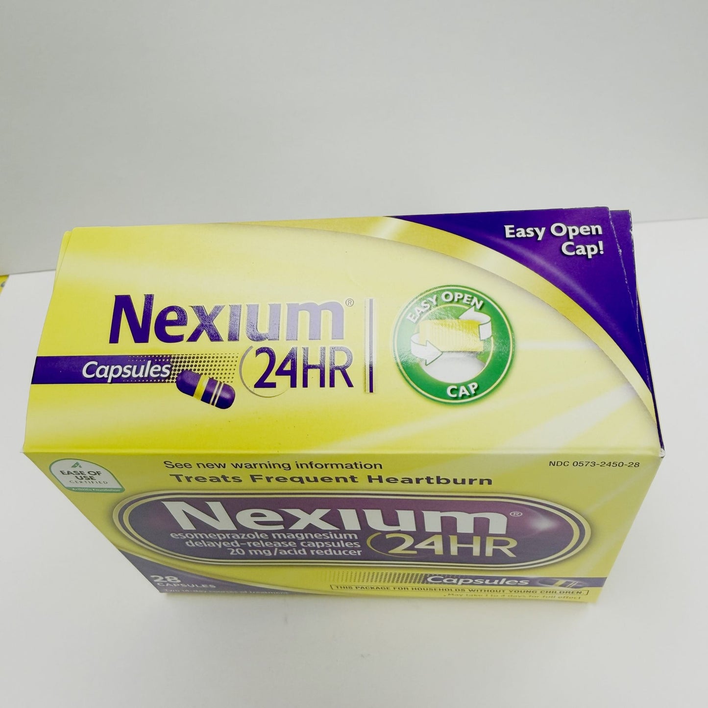 Nexium 24HR Capsules 20mg 28 Count