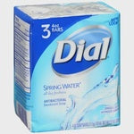 Dial Antibacterial Spring Water Deodorant Soap 3 ea