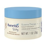 Aveeno Baby Eczema Therapy Nighttime Balm For Skin, 1 oz