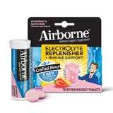 Airborne Electrolyte Replenisher Tablets - Strawberry Lemonade 10 ct