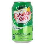 CANADA DRY GINGER ALE 12 OZ