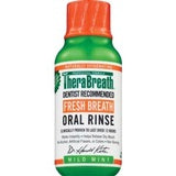 TheraBreath Oral Rinse, Fresh Breath, Mild Mint - 3 fl oz