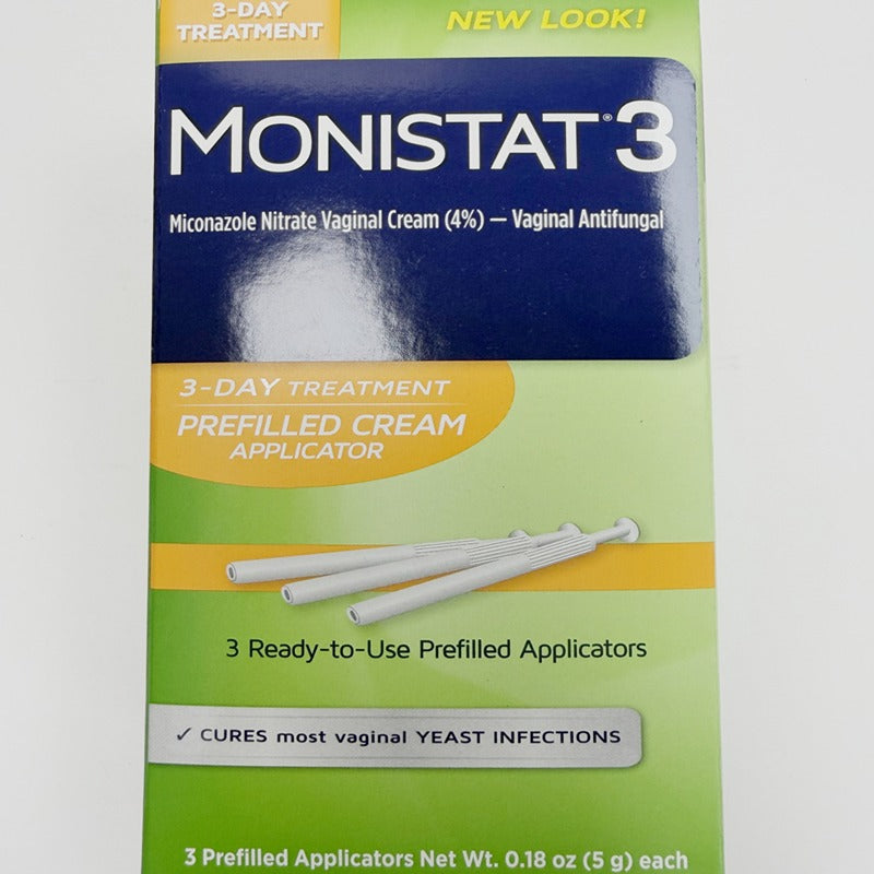Monistat 3 Vaginal Antifungal Cream 4% 3-Day