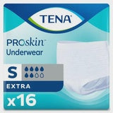 Tena Extra Fully Breathable Underwear - Small | 16 Count