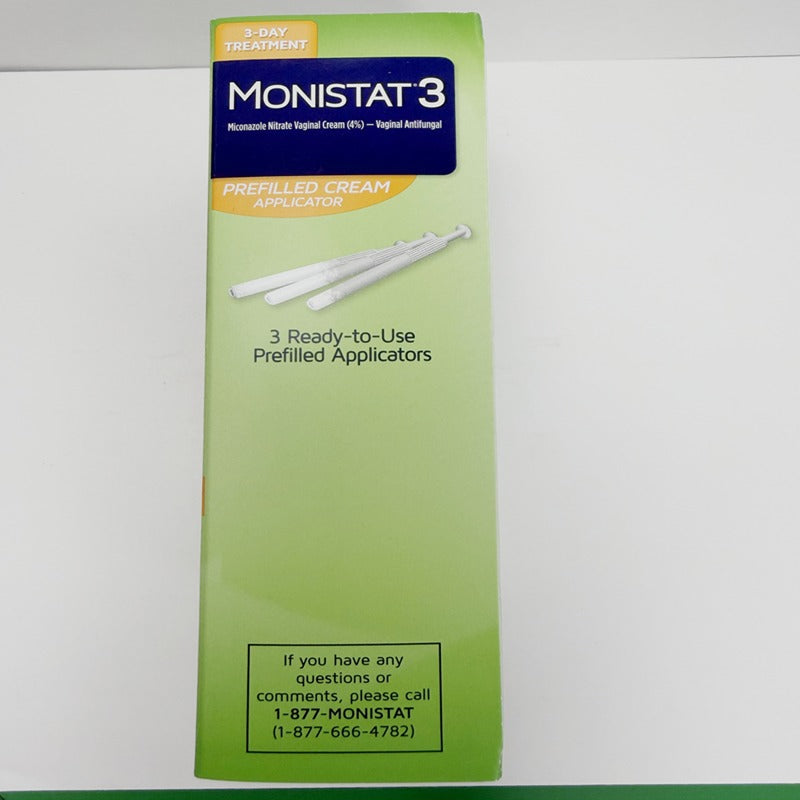 Monistat 3 Vaginal Antifungal Cream 4% 3-Day