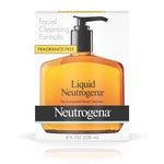 Neutrogena, Liquid Neutrogena, Facial Cleansing Formula, Fragrance Free, 8 fl oz