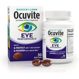 Ocuvite Bausch + Lomb Eye Performance Formula Soft Gels, 30 Count