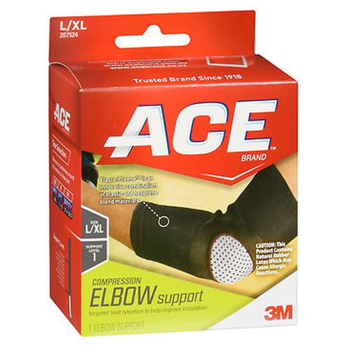 ACE Brand 3M Elasto-Preene, Compression Elbow Support Size: L/XL  護肘部支撐套, 大/加大號