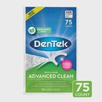 DenTek Triple Advanced Clean Mouthwash Blast Floss Picks, 75 Count