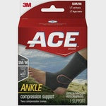 ACE ANKLE COMPRESSION SUPPORT S/M