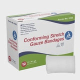 CONFORMING STRETCH GAUZE BANDAGEGS 12 2''*YD