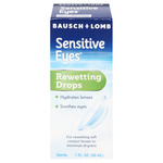 BAUSCH & LOMB SENSITIVE EYES REWETTING DROPS 1 OZ