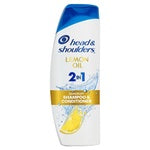 Head & Shoulders 2-in-1 Dandruff ,Anti-dandruff Treatment, Lemon Essential Oil Paraben Free - 12.5oz