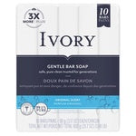 Ivory Clean Original Bath Bar 4.0oz, 10 count