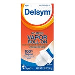 Delsym Cough Relief, Vapor, Roll-on, No Mess, Ointment - 1.76 oz