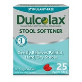 Dulcolax Stool Softener 100Mg Liquid Gels 25 ct