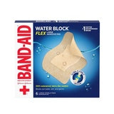 BAND-AID WATERBLOCK FLEX LARGE ADHESIVE PAD 6CT