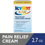 ICYHOT MAX P/R LIDOCAINE CREAM 2.7 OZ