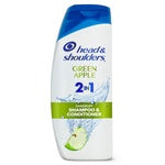 Head & Shoulders 2-in-1 Dandruff Shampoo And Conditioner, Anti-dandruff Treatment, Green Apple- 20.7 Fl Oz