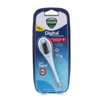 Vicks Digital Feature Fever Signal Waterproof Thermometer, 1ct